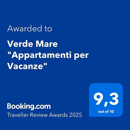 Verde Mare "Appartamenti Per Vacanze" Торторето Экстерьер фото